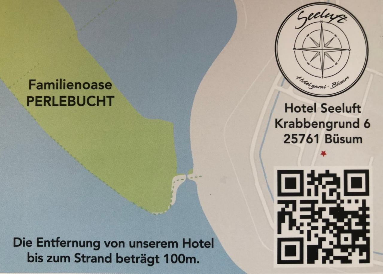 Hotel Garni Seeluft Buesum Екстер'єр фото